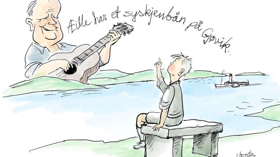 Lenke til artikkel: Avduking av skulpturen "Syskjenbånet" og Musikkfest Gjøvikregionen