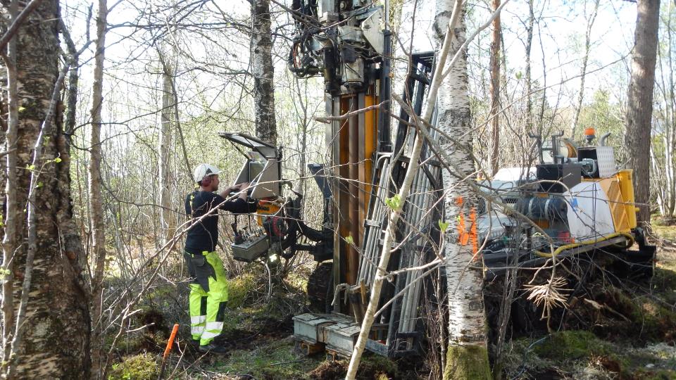 Lenke til artikkel: Nye grunnundersøkelser for ny riksveg 4 strekning mellom Hunndalen og Mjøsbrua 