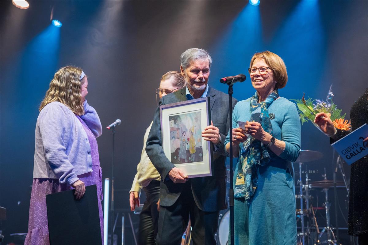 Vinner av Frivilligprisen, Gerd og Olav Kålås - Klikk for stort bilde