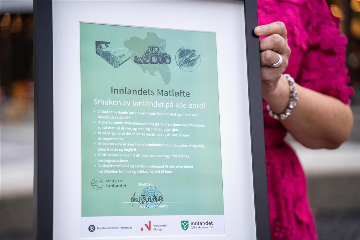 Det signerte dokumentet. - Klikk for stort bilde