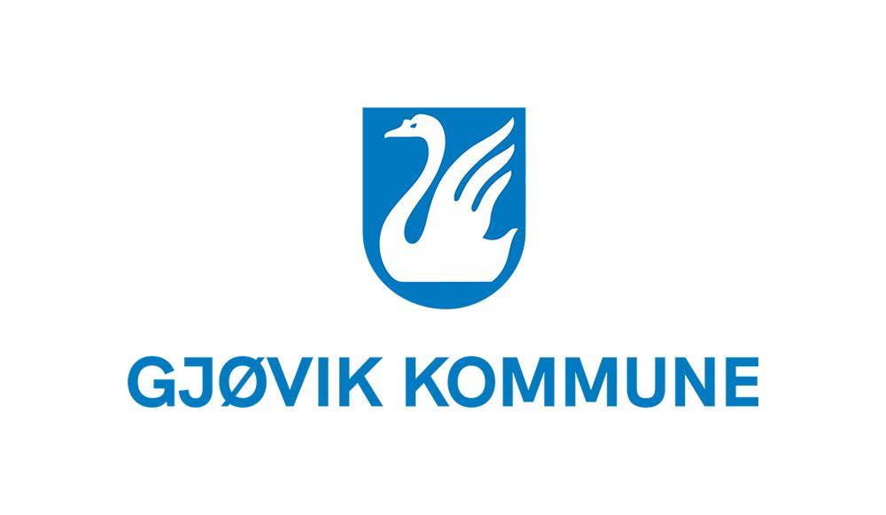 Gjøvik kommunes logo - Klikk for stort bilde