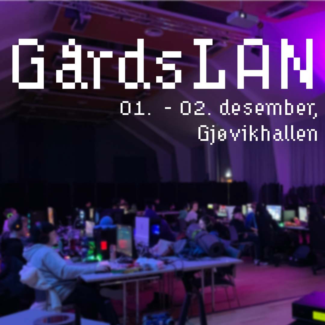 GårdsLAN 1. til 2. desember, Gjøvikhallen - Klikk for stort bilde